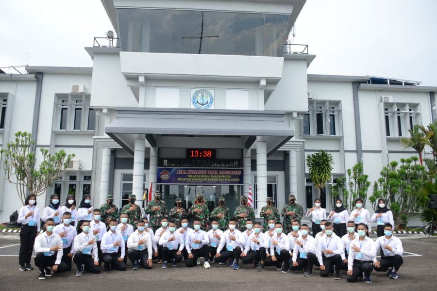 70 Orang CABA Dan CATA PK TNI AL Gelombang I, Dilepas Oleh Danlantamal IV