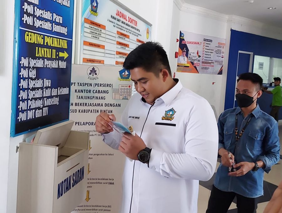 Cek Pelayanan RSUD Bintan, Roby Terkejut Pintu di Gembok Rantai