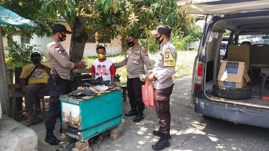Polres Bintan Buka Dapur Umum Bantu Masyarakat Terdampak Covid 19