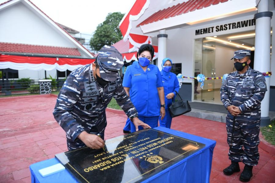 Danlantamal IV Hadiri Peresmian Mess PATI TNI AL Yos Sudarso
