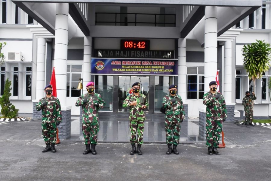 Danlantamal IV Pimpin Sertijab Tiga Jabatan Di Jajaran Lantamal IV