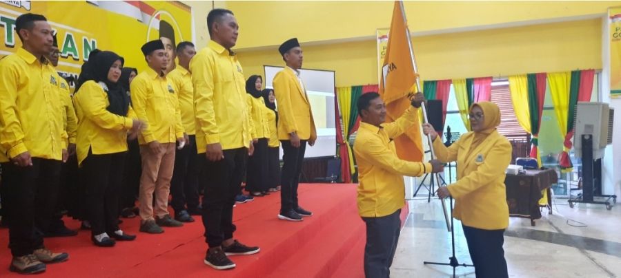 Fiven Sumanti Lantik PK Kecamatan dan pimlur Bintan timur