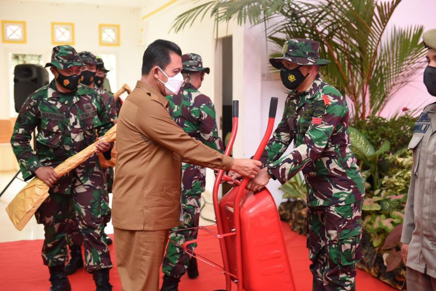 Gubernur Ansar Ahmad Apresiasi Pelaksanaan TMMD