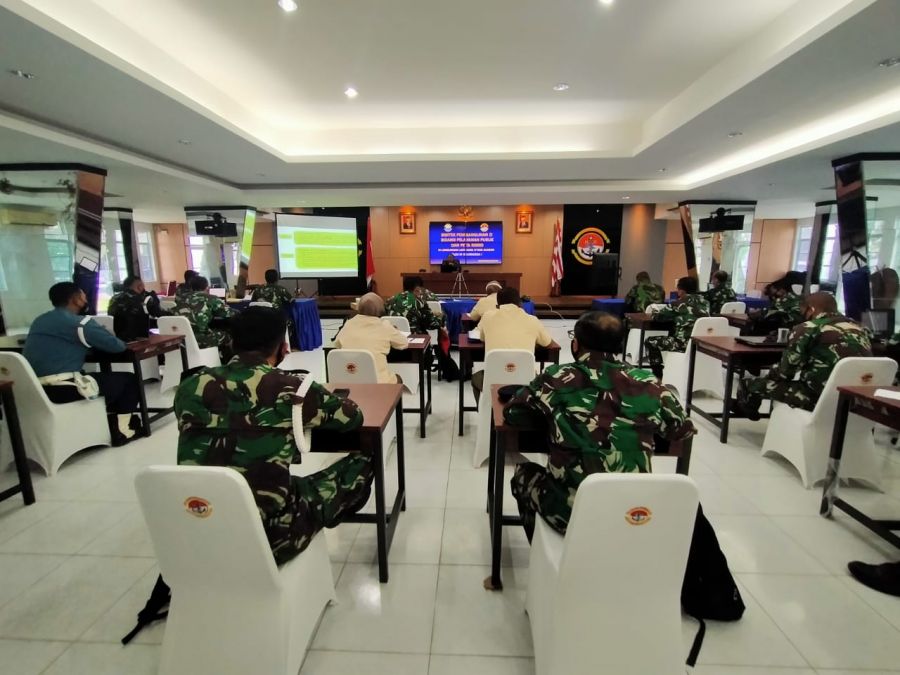 Jelang Pembangunan ZI, Lantamal IV Gelar Bimtek Yanlik dan Manajemen Resiko