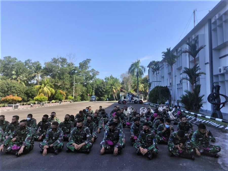 Kadiskum Lantamal IV Beri Penyuluhan Hukum Terkait LGBT, KDRT, dan Berita Hoax
