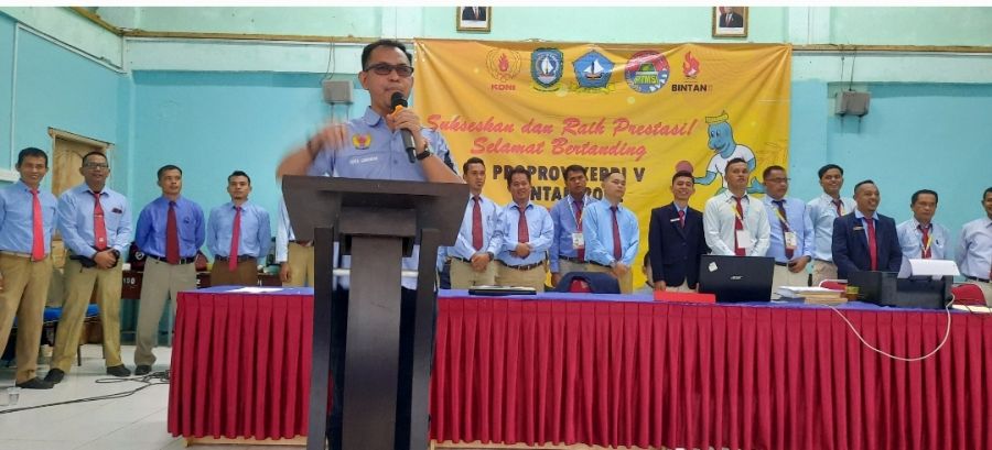 Cabor Tenis Meja Resmi Dibuka, Ketua PTMSI Bintan Indra: Raih Prestasi, Junjung Tinggi Sportifitas
