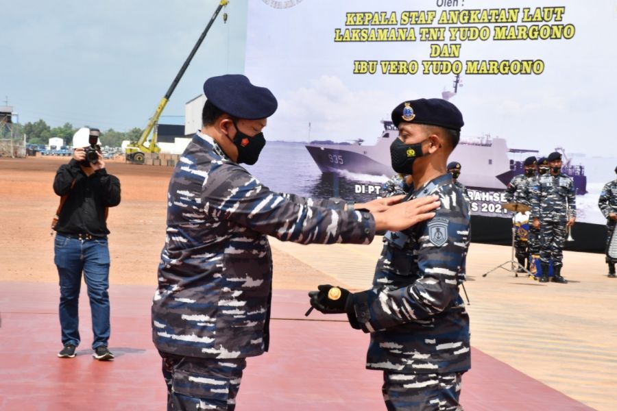 KRI POLLUX-935 Resmi Perkuat Armada TNI AL
