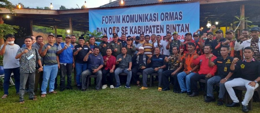 Sepakati Bela Nasib Nelayan Kepri, Ormas dan OKP se Bintan Tolak Pukat Trawl dan Cantrang