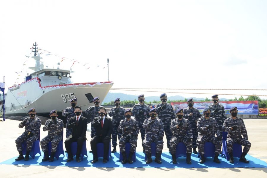 Peluncuran 1 Unit PC 40 M, Dihadiri Oleh Danlantamal IV