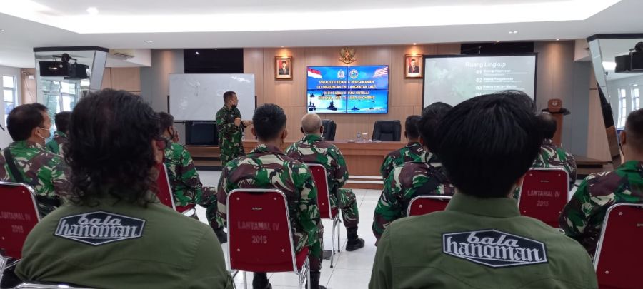 Sintelal Mabesal Sosialisasikan Kebijakan Bidang Pengamanan TNI Angkatan Laut
