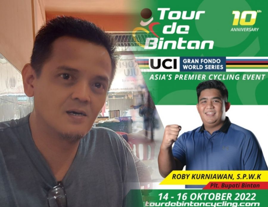 Tour de Bintan Bukti kebangkitan Ekonomi, Tokoh Muda Bintan Dukung Langkah Roby